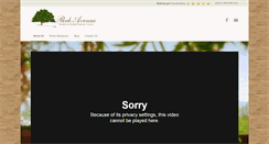 Desktop Screenshot of parkavenuehealthcare.com